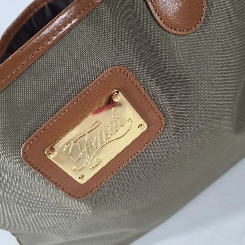 Faith green everyday women's tote bag